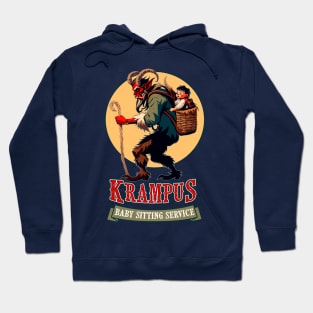 Krampus baby sitting servicee Hoodie